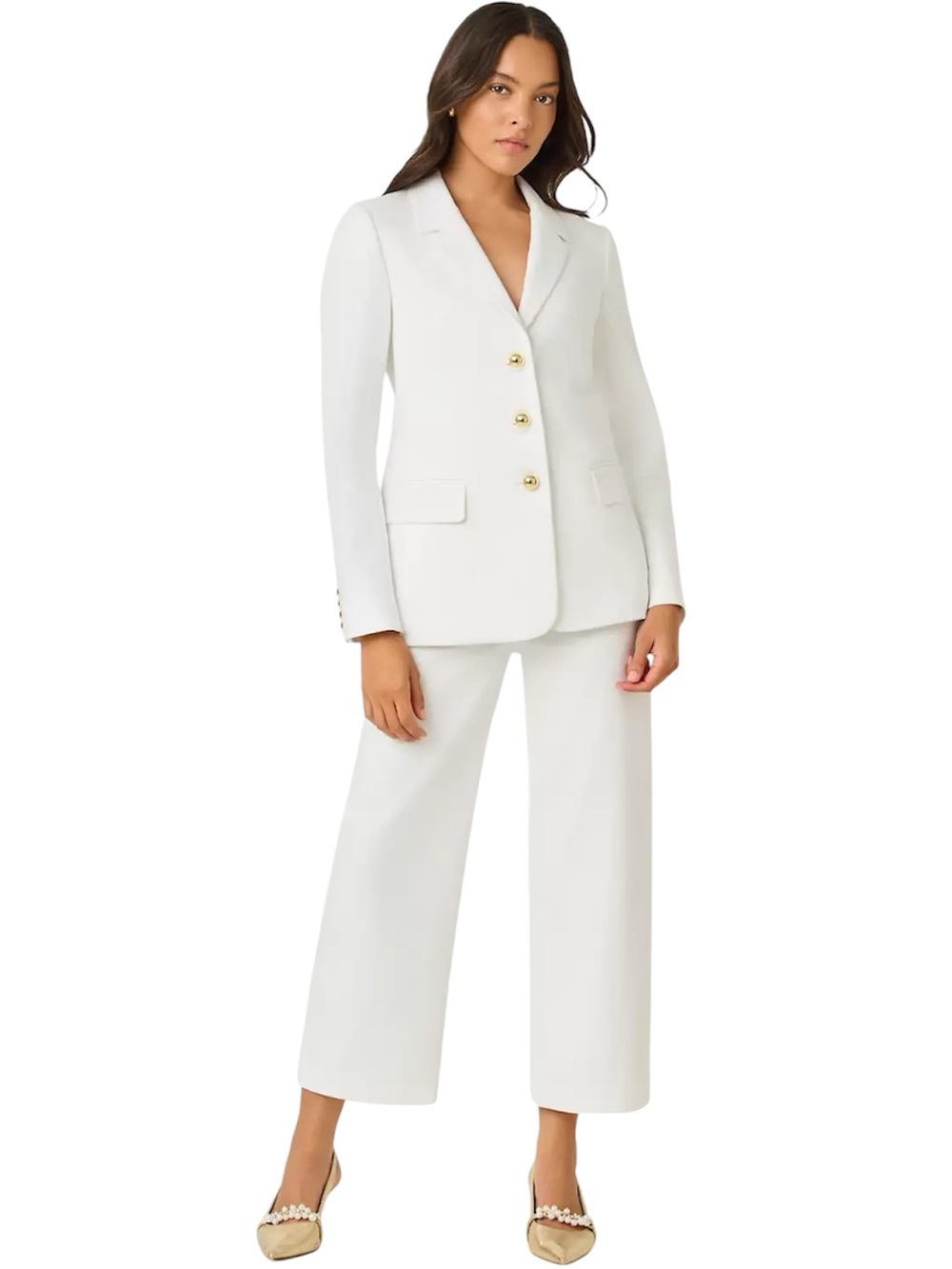Lilly Pulitzer Resort White Crop Pant
